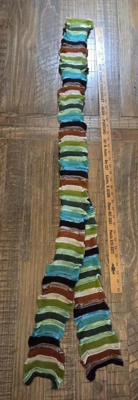 Cejon Multicolored Long Scarf
